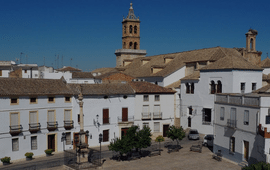 Plaza de los Descalzos en Castro del Río - Ruta Blas Infante