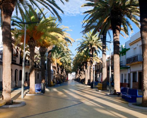 El casco antiguo Isla Cristina