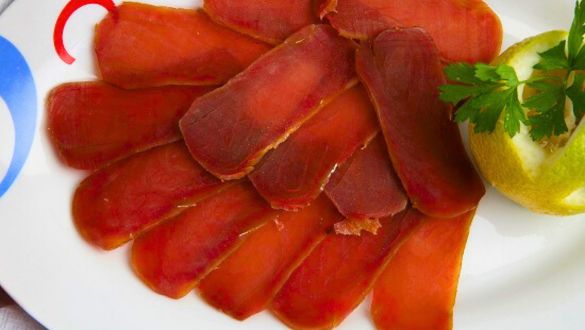 mojama isla cristina gastronomia